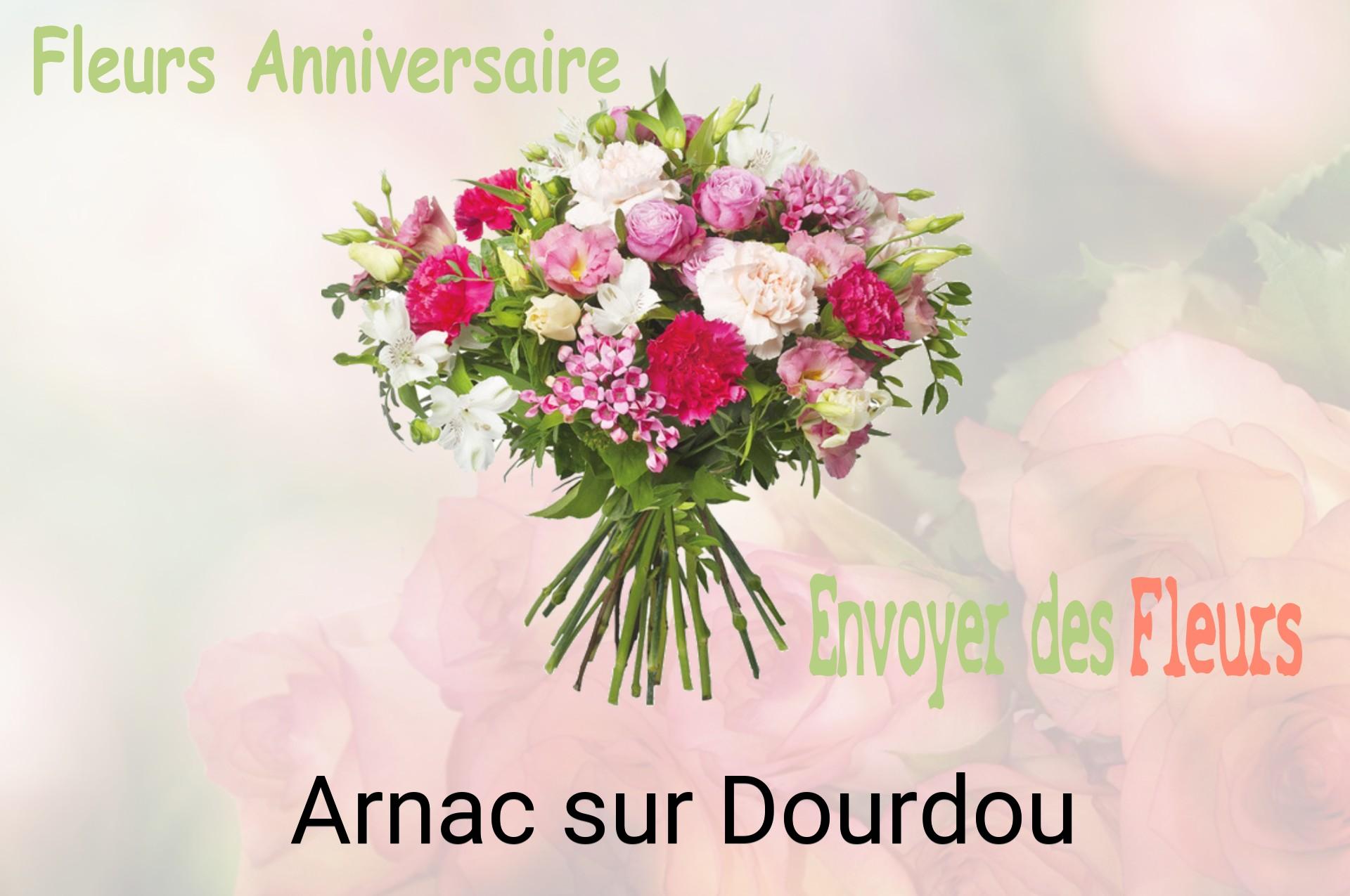 Bouquet de fleurs d’anniversaire livré à Arnac-sur-Dourdou